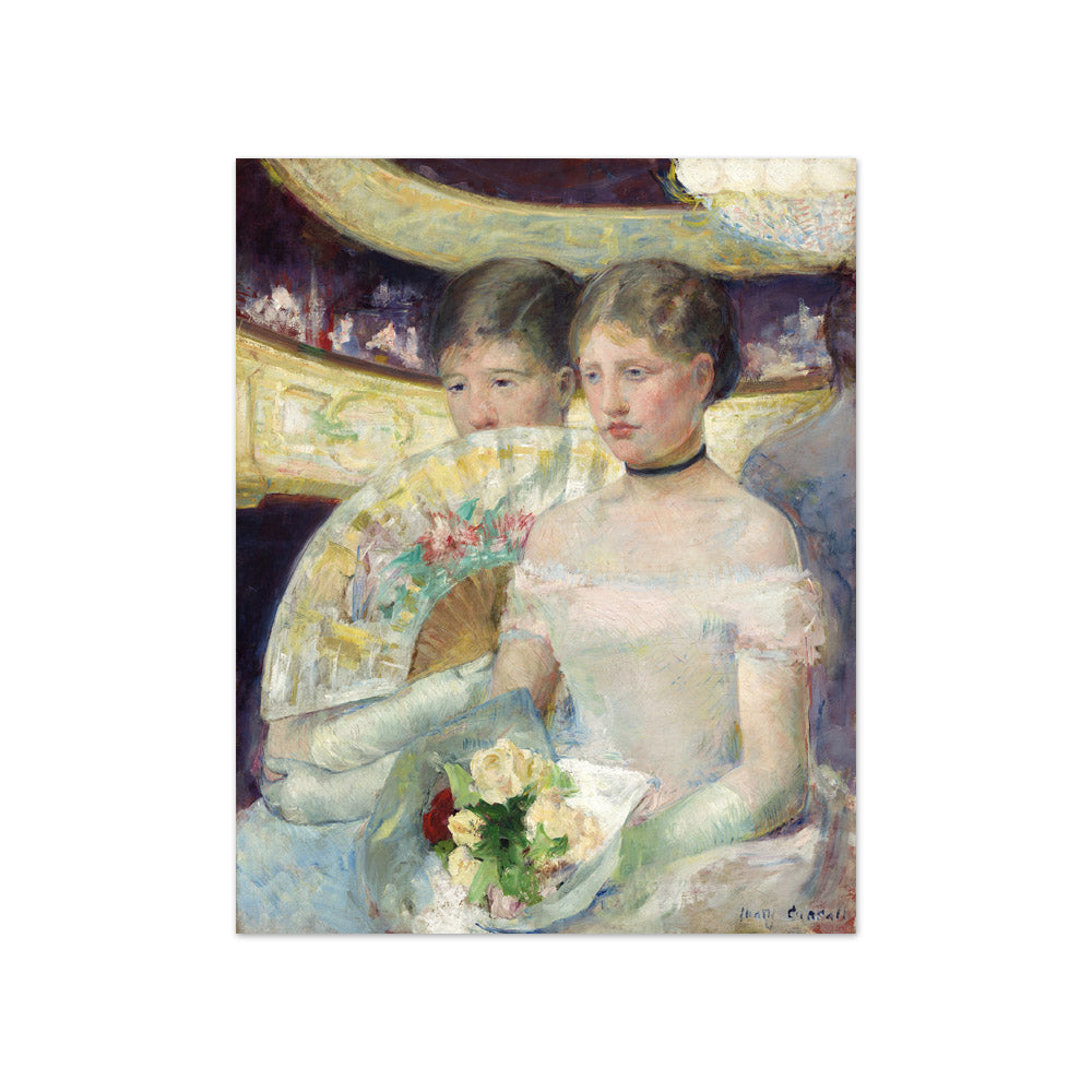 Mary Cassatt - The Loge - Compact / Full Bleed / No Frame