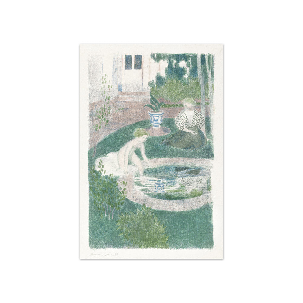 Maurice Denis - The reflection in the fountain - Compact / Full Bleed / No Frame