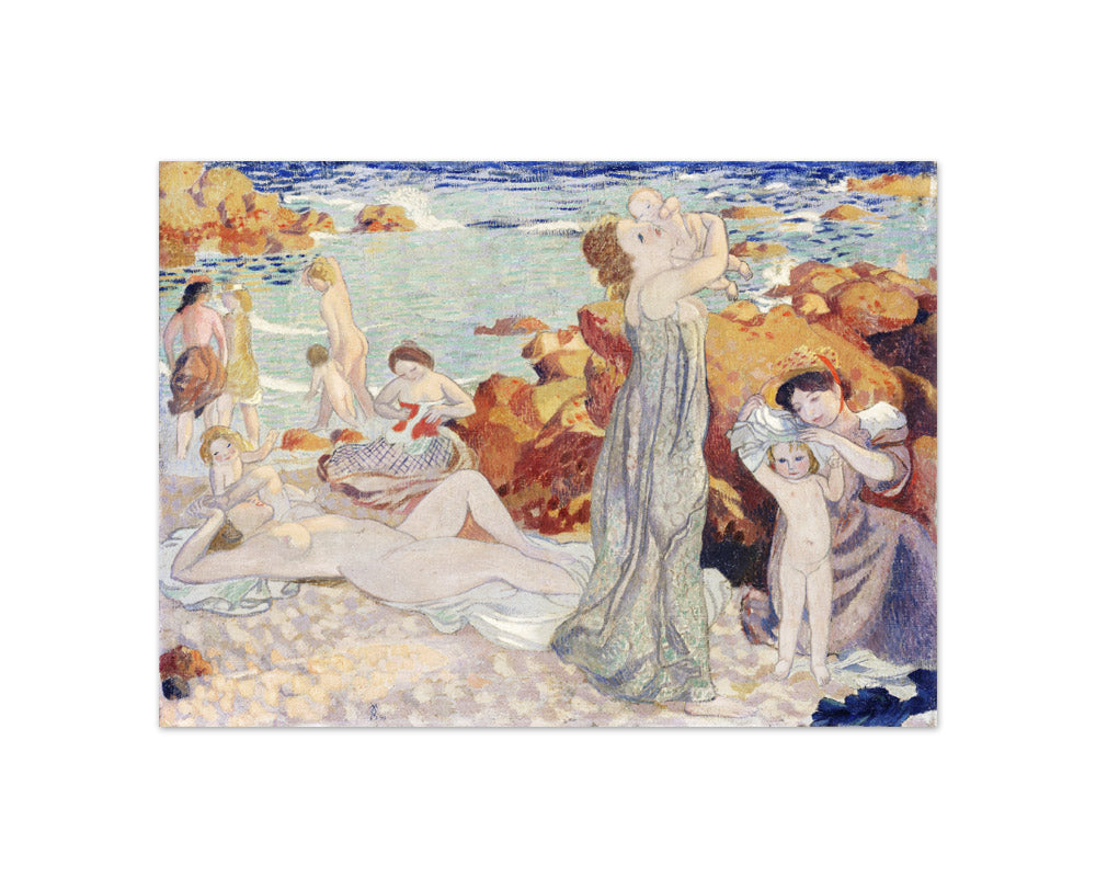 Maurice Denis - Bathers, Pouldu beach - Compact / Full Bleed / No Frame