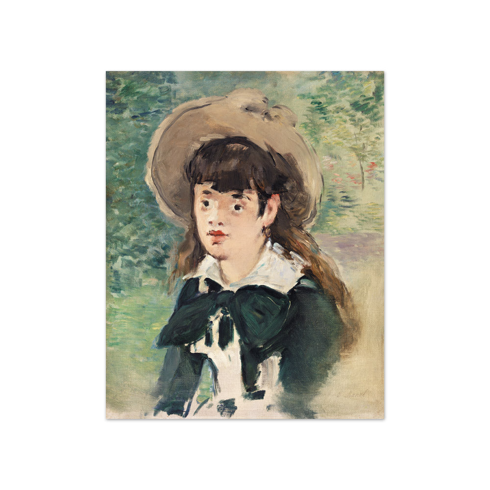 Édouard Manet - Young Girl on a Bench - Compact / Full Bleed / No Frame