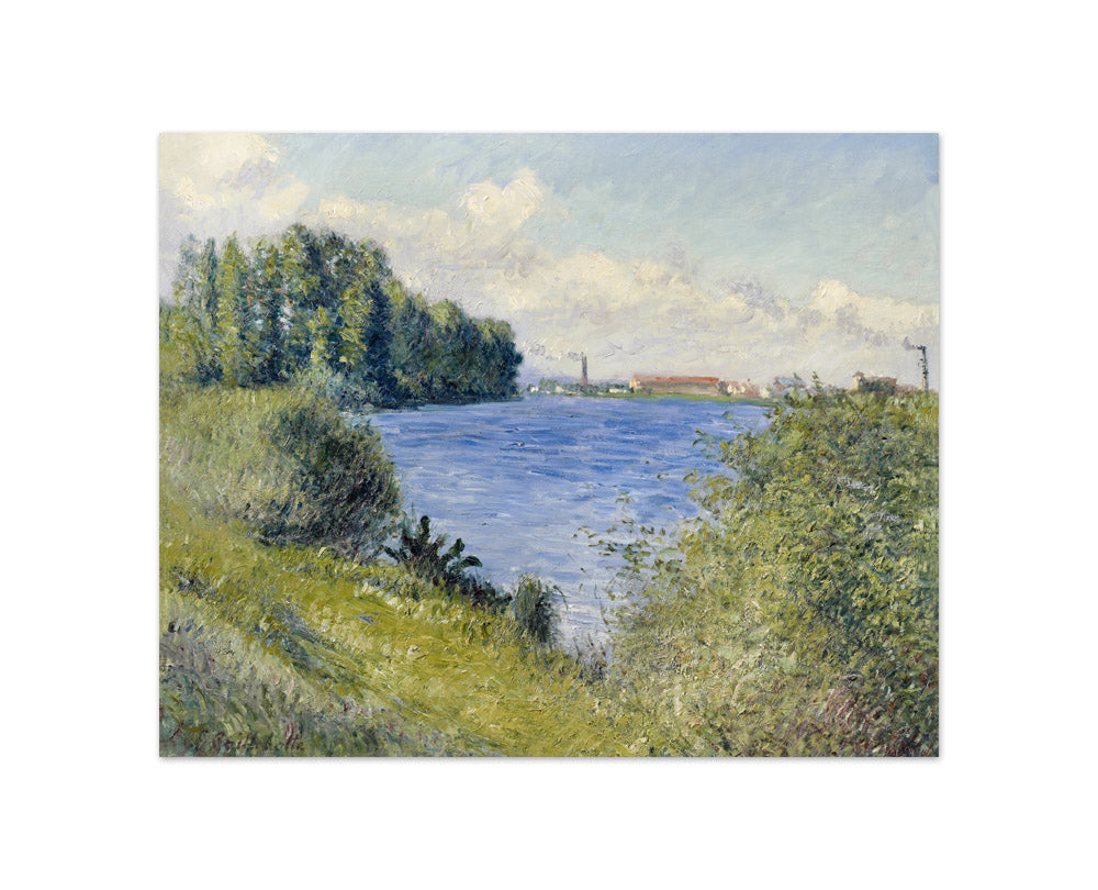 Gustave Caillebotte - The Seine at Argenteuil - Compact / Full Bleed / No Frame