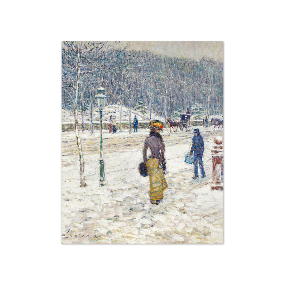 Frederick Childe Hassam - New York Street - Compact / Full Bleed / No Frame