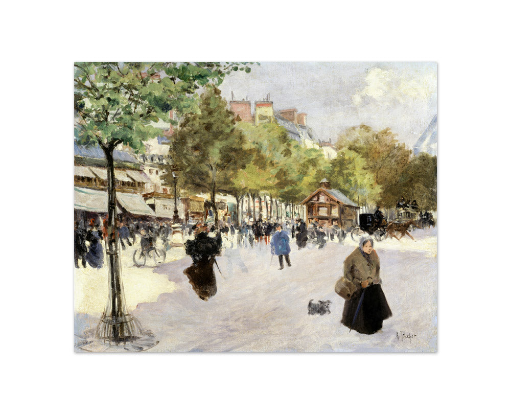 Louis Abel-Truchet - Boulevard de Clichy - Compact / Full Bleed / No Frame