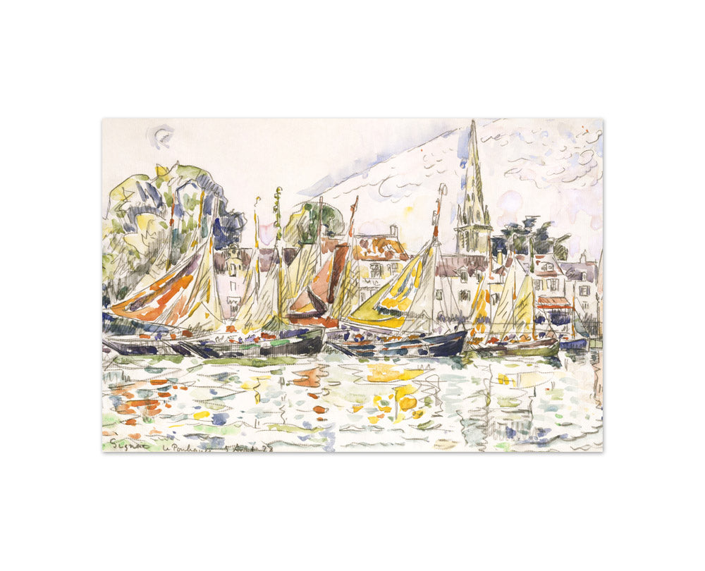 Paul Signac - Le Pouliguen: Fishing Boats - Compact / Full Bleed / No Frame