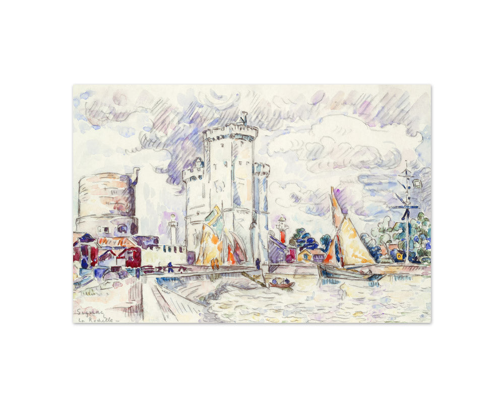 Paul Signac - La Rochelle - Compact / Full Bleed / No Frame