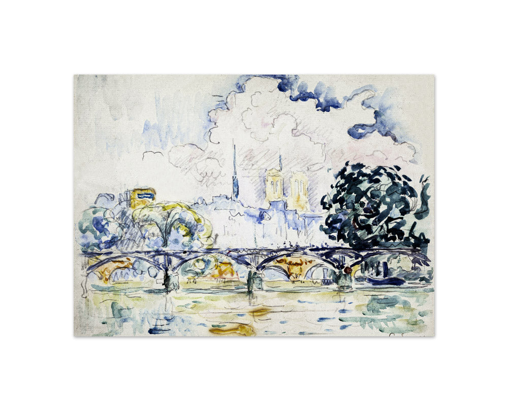 Paul Signac - Le Pont des Arts - Compact / Full Bleed / No Frame