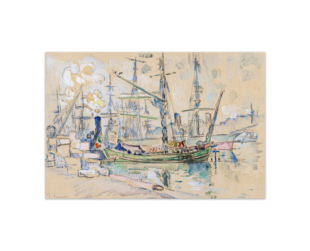 Paul Signac - Marseille - Compact / Full Bleed / No Frame