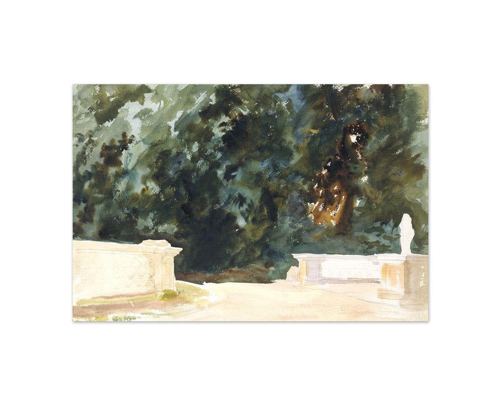 John Singer Sargent - Terrace and Gardens - Compact / Full Bleed / No Frame