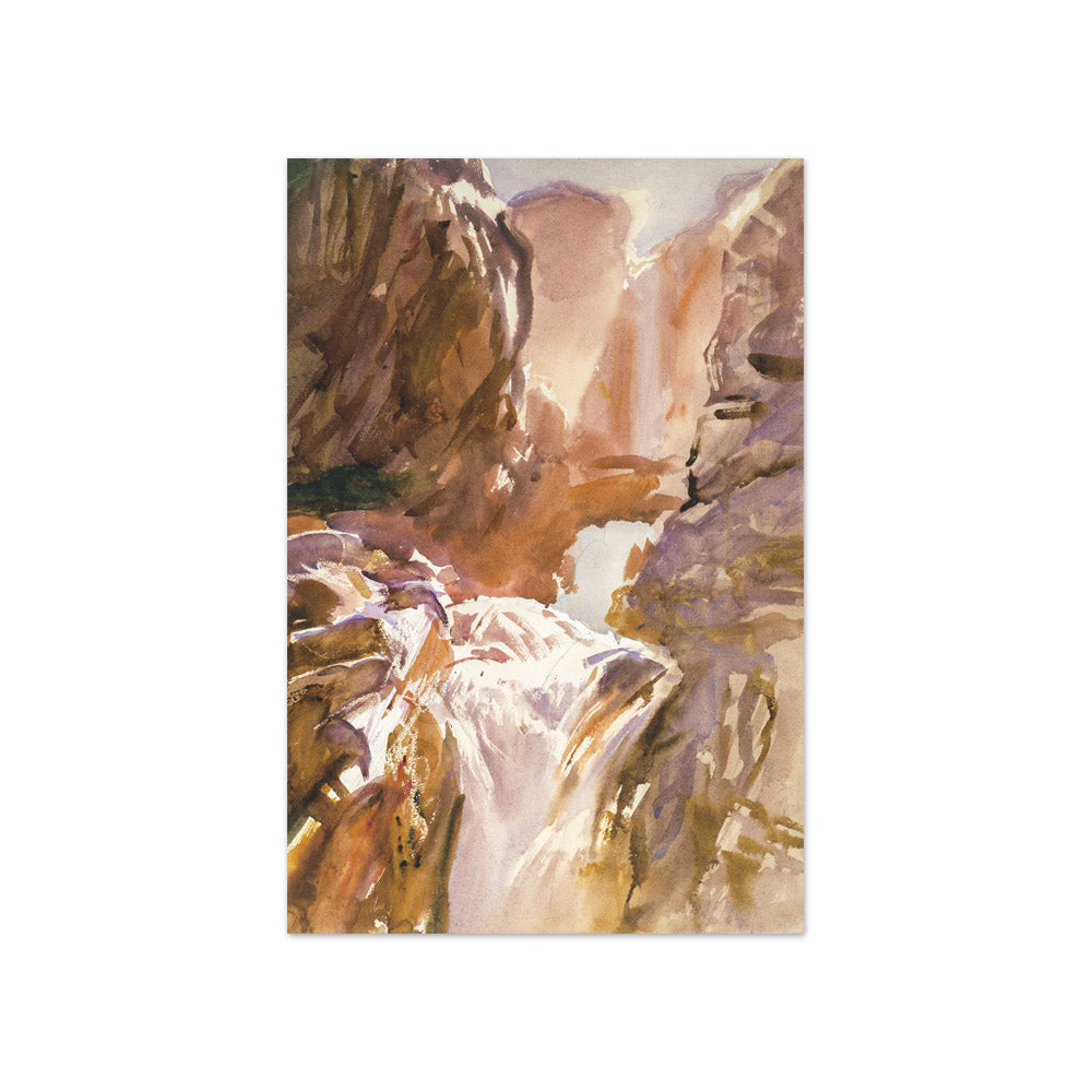 John Singer Sargent - Mountain Torrent - Compact / Full Bleed / No Frame