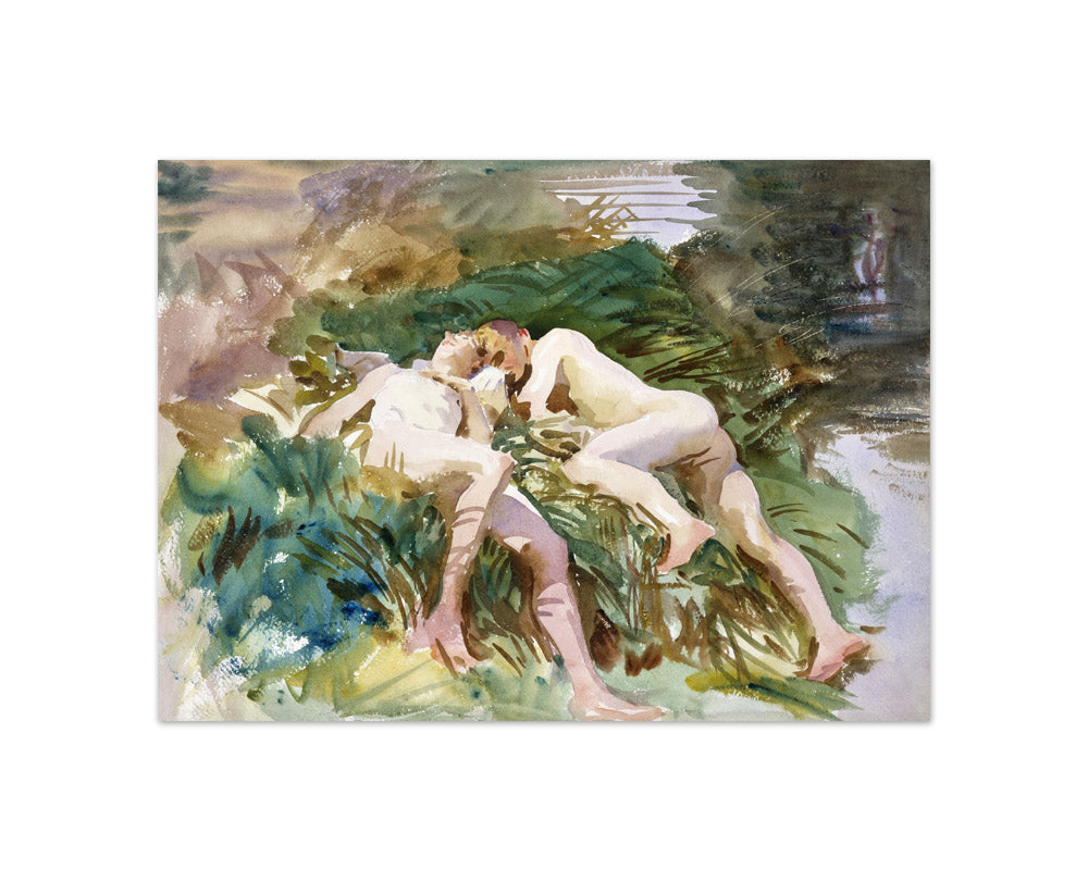 John Singer Sargent - Tommies Bathing - Compact / Full Bleed / No Frame