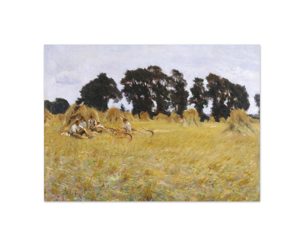 John Singer Sargent - Reapers Resting in a Wheat Field - Compact / Full Bleed / No Frame