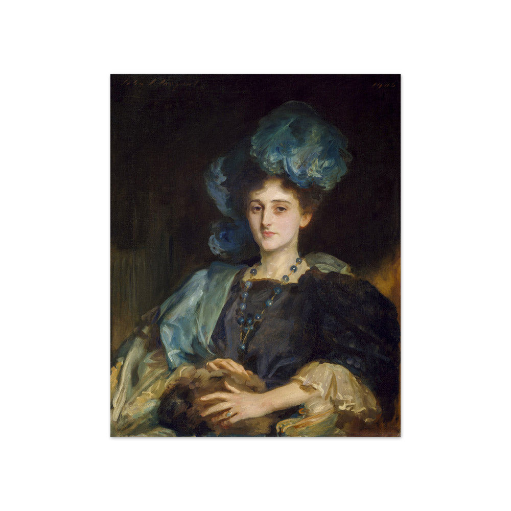 John Singer Sargent - Portrait of Miss Katherine Elizabeth Lewis - Compact / Full Bleed / No Frame
