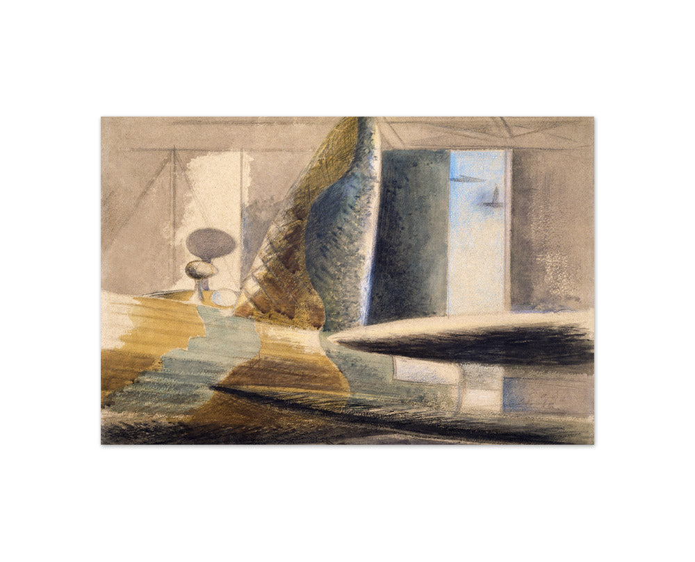 Paul Nash - Bomber Lair–Egg and Fin - Compact / Full Bleed / No Frame