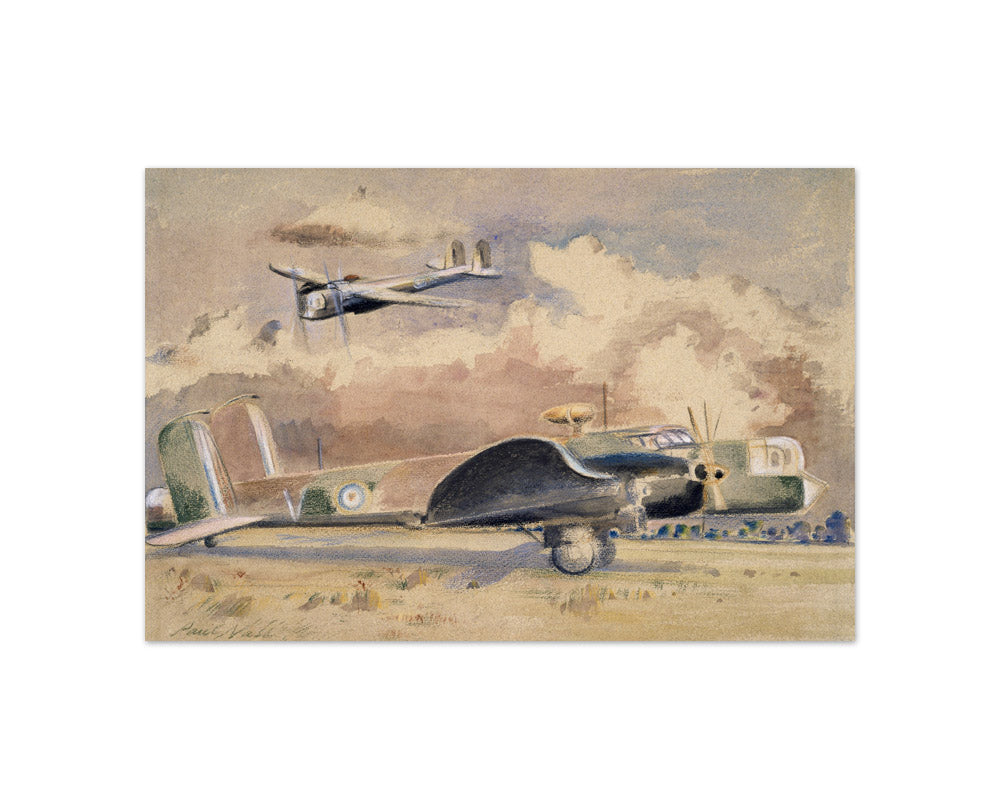 Paul Nash - Whitley Bombers Sunning - Compact / Full Bleed / No Frame