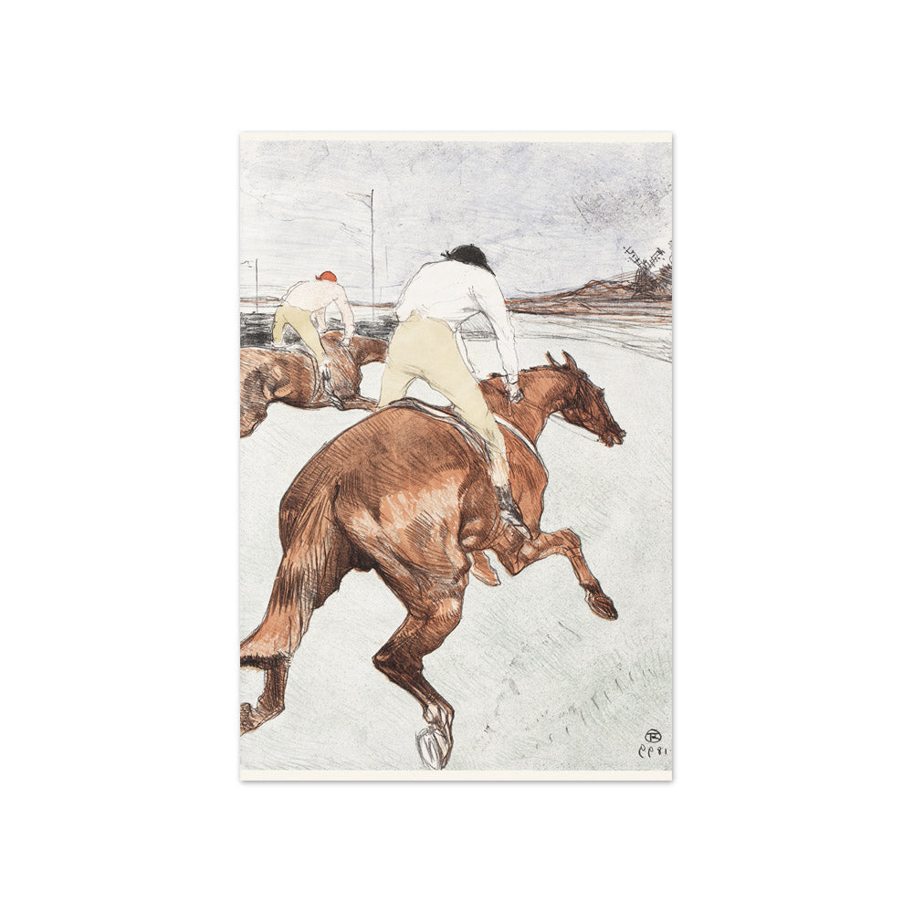 Henri de Toulouse–Lautrec - The Jockey - Compact / Full Bleed / No Frame