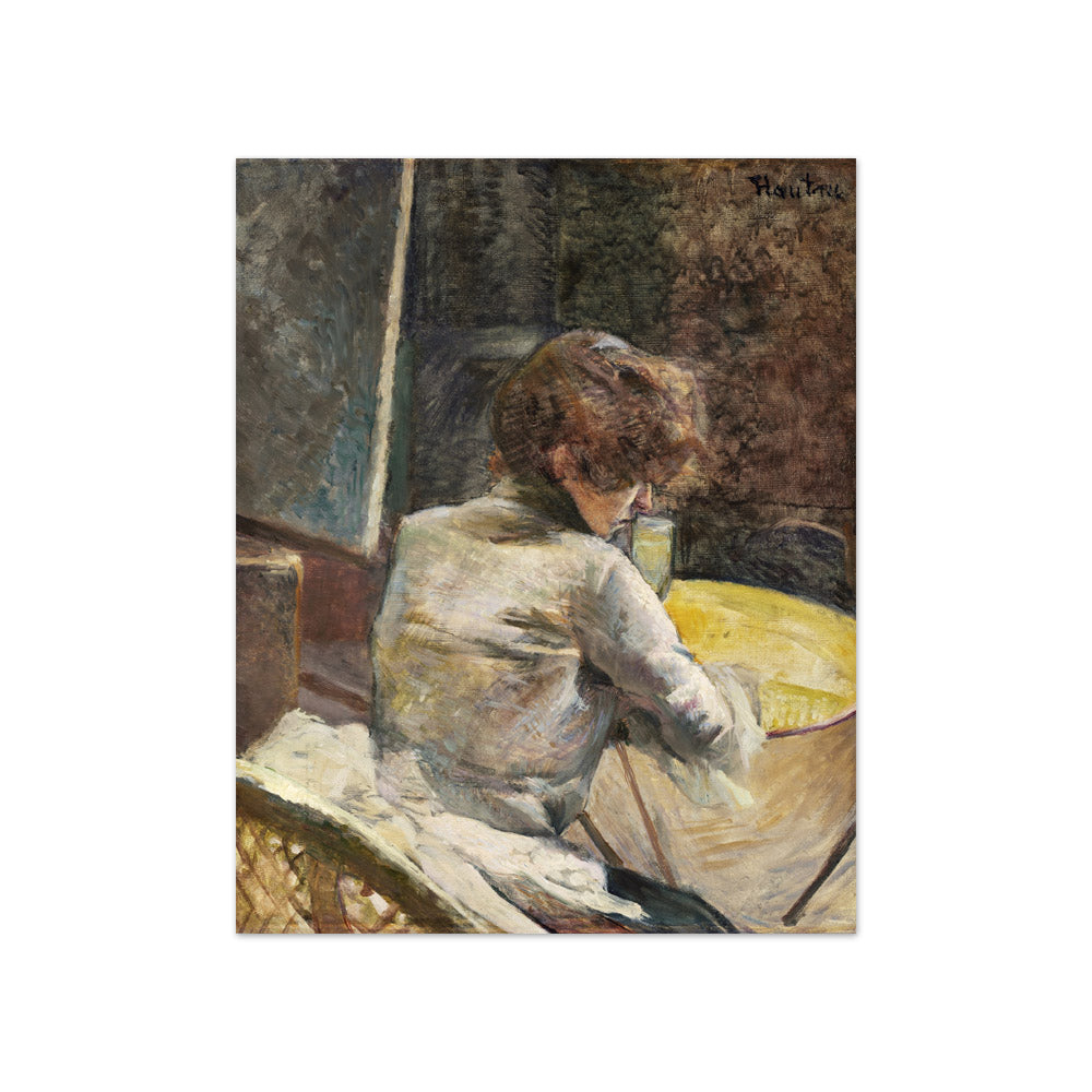 Henri de Toulouse–Lautrec - Waiting - Compact / Full Bleed / No Frame