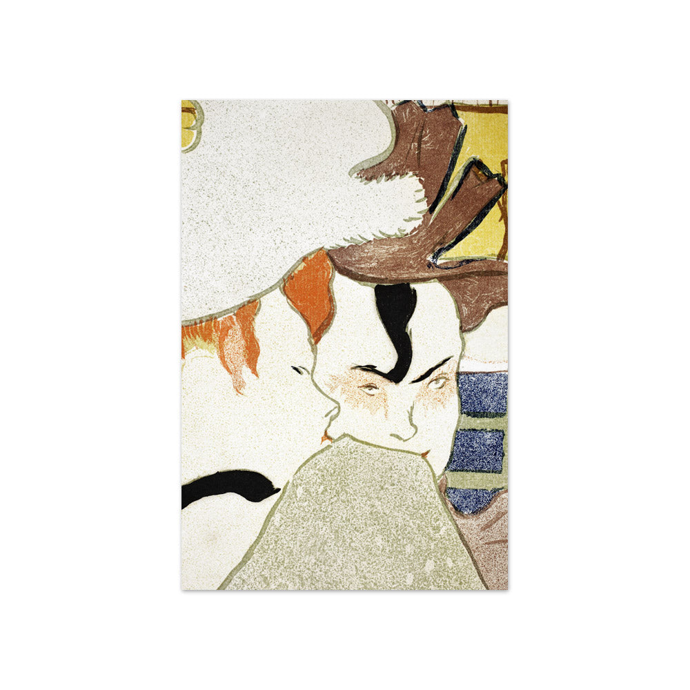 Henri de Toulouse–Lautrec - The Englishman at Moulin Rouge - Compact / Full Bleed / No Frame