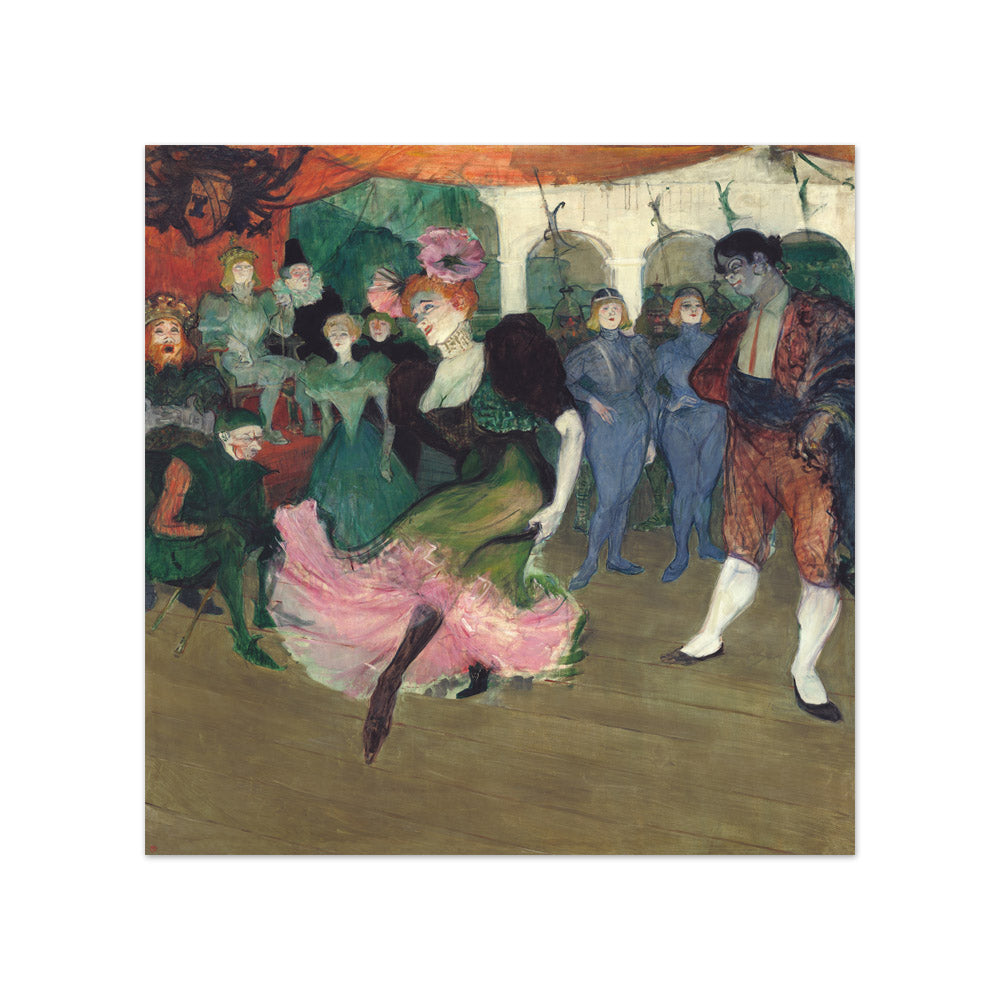 Henri de Toulouse–Lautrec - Marcelle Lender Dancing the Bolero in Chilpéric - Compact / Full Bleed / No Frame
