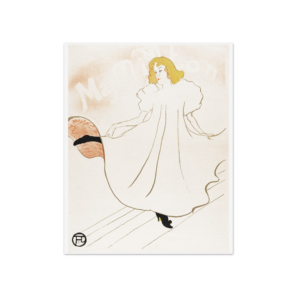 Henri de Toulouse–Lautrec - May Milton - Compact / Full Bleed / No Frame