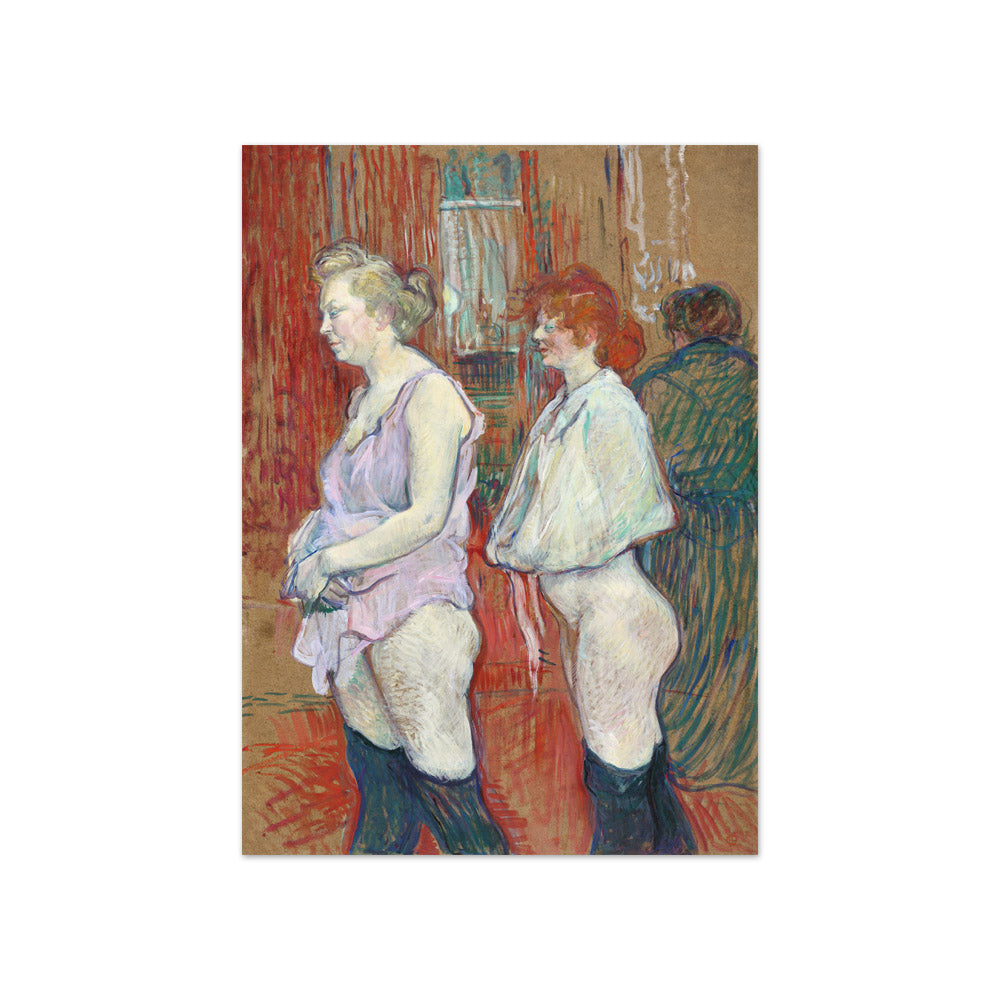 Henri de Toulouse–Lautrec - Rue des Moulins - Compact / Full Bleed / No Frame