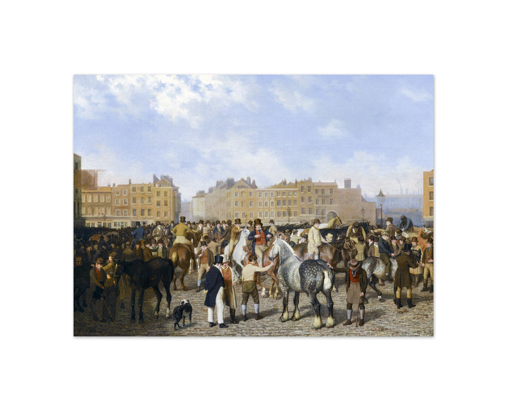 Jacques–Laurent Agasse - Old Smithfield Market - Compact / Full Bleed / No Frame