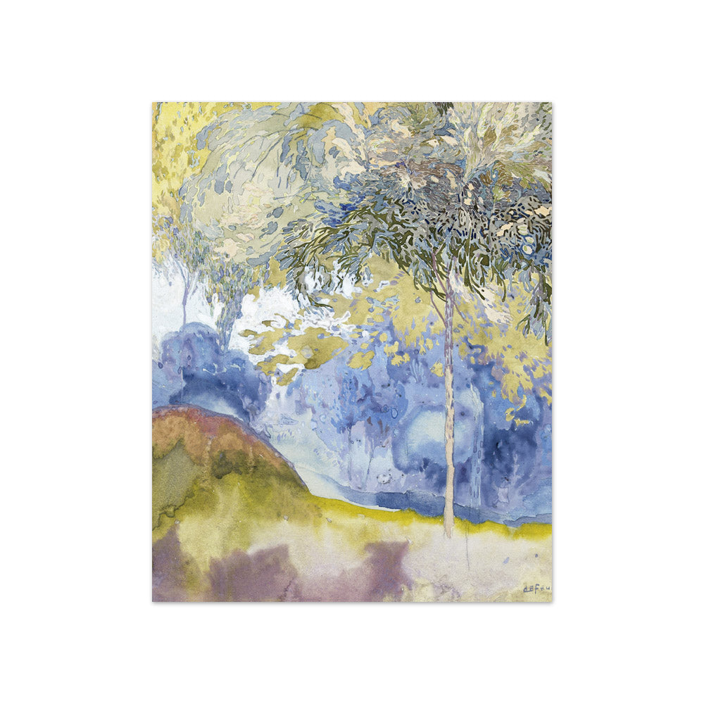 Georges de Feure - Wooded landscape - Compact / Full Bleed / No Frame