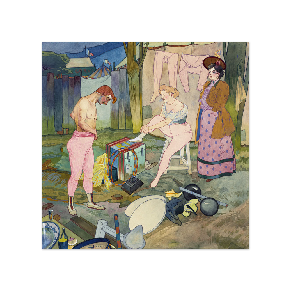 Georges de Feure - The Circus Corvi - Compact / Full Bleed / No Frame