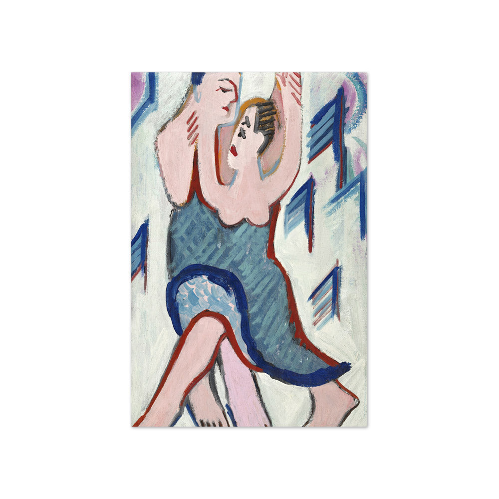 Ernst Ludwig Kirchner - Dancing Couple in the Snow - Compact / Full Bleed / No Frame