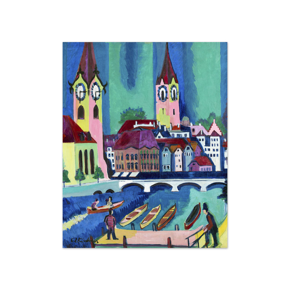 Ernst Ludwig Kirchner - Zurich - Compact / Full Bleed / No Frame