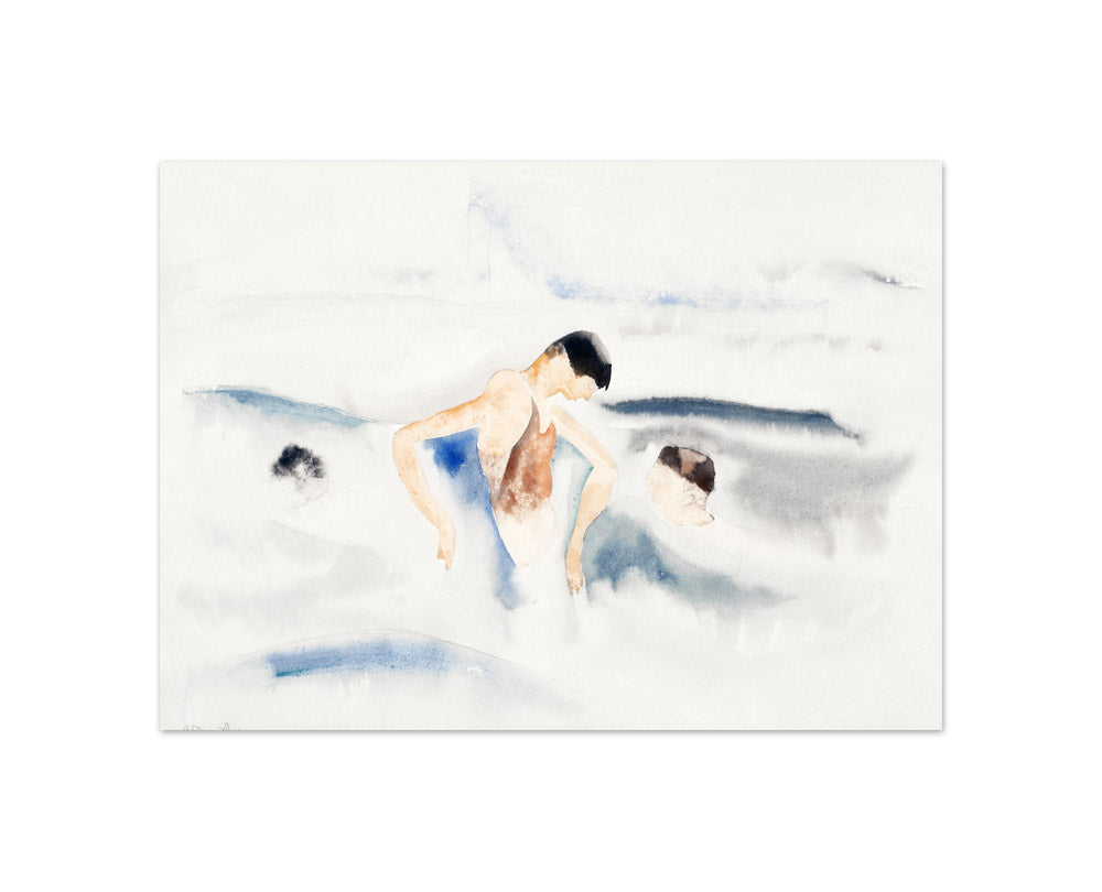 Charles Demuth - Three Figures in Water - Compact / Full Bleed / No Frame
