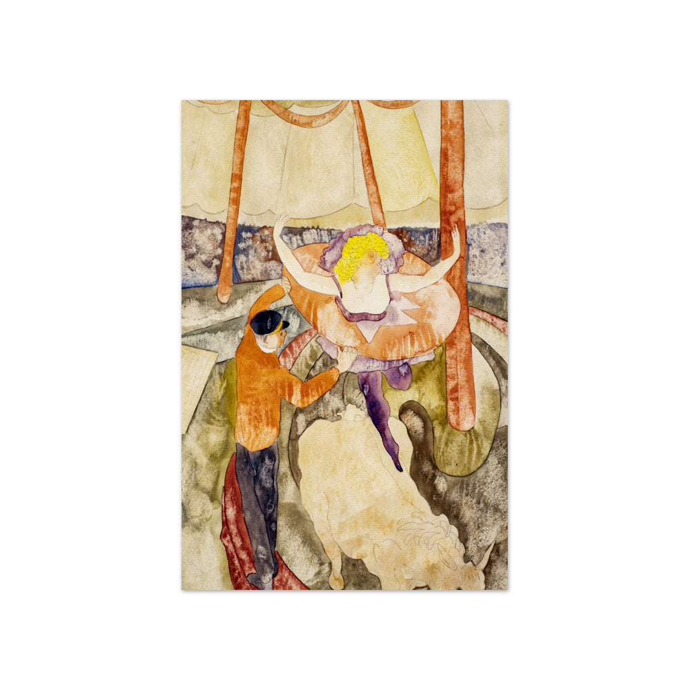 Charles Demuth - Equestrienne and Assistant - Compact / Full Bleed / No Frame