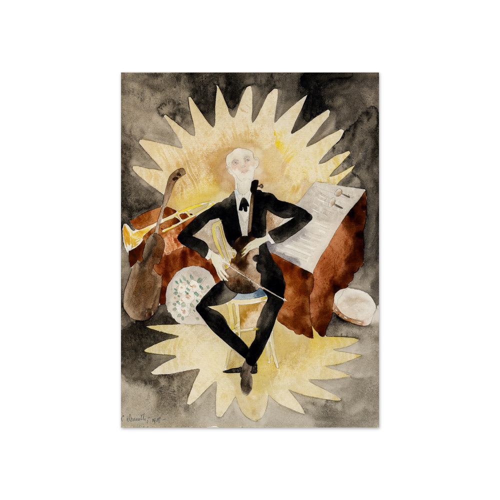 Charles Demuth - Musician - Compact / Full Bleed / No Frame