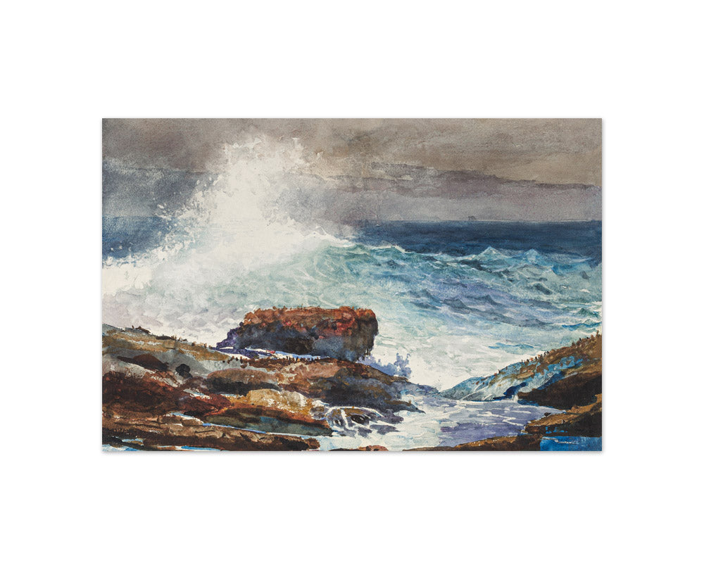 Winslow Homer - Incoming Tide, Scarboro, Maine - Compact / Full Bleed / No Frame