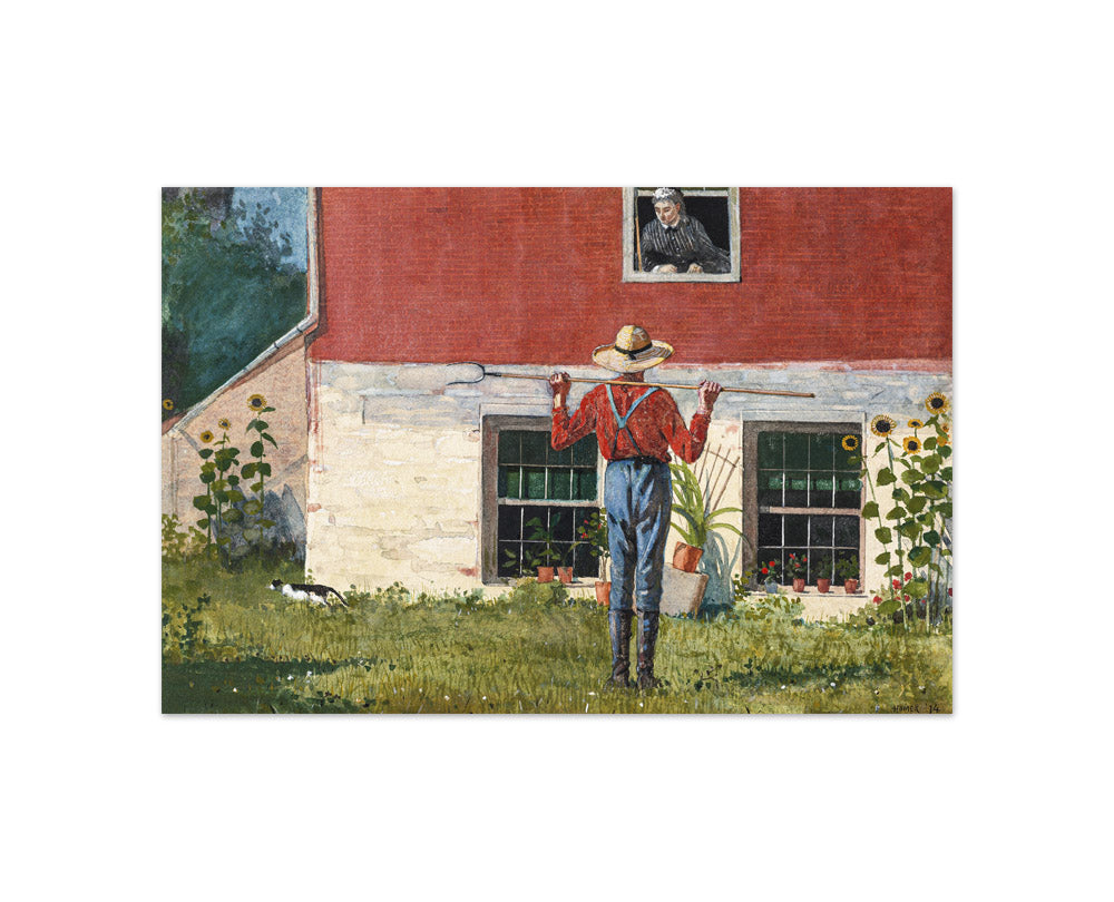 Winslow Homer - In the Garden - Compact / Full Bleed / No Frame