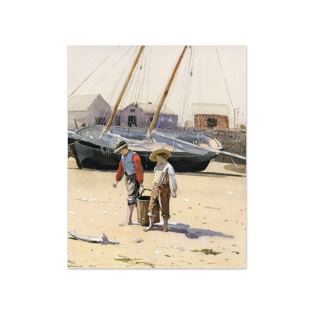 Winslow Homer - A Basket of Clams - Compact / Full Bleed / No Frame