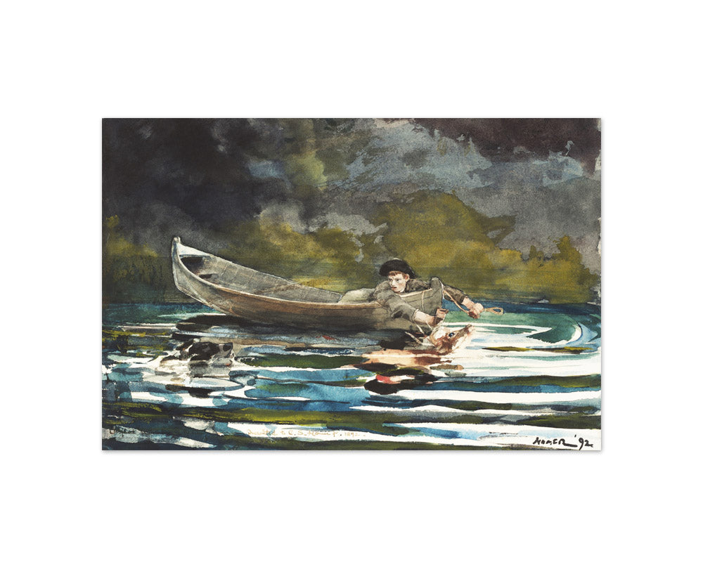 Winslow Homer - Hound and Hunter - Compact / Full Bleed / No Frame