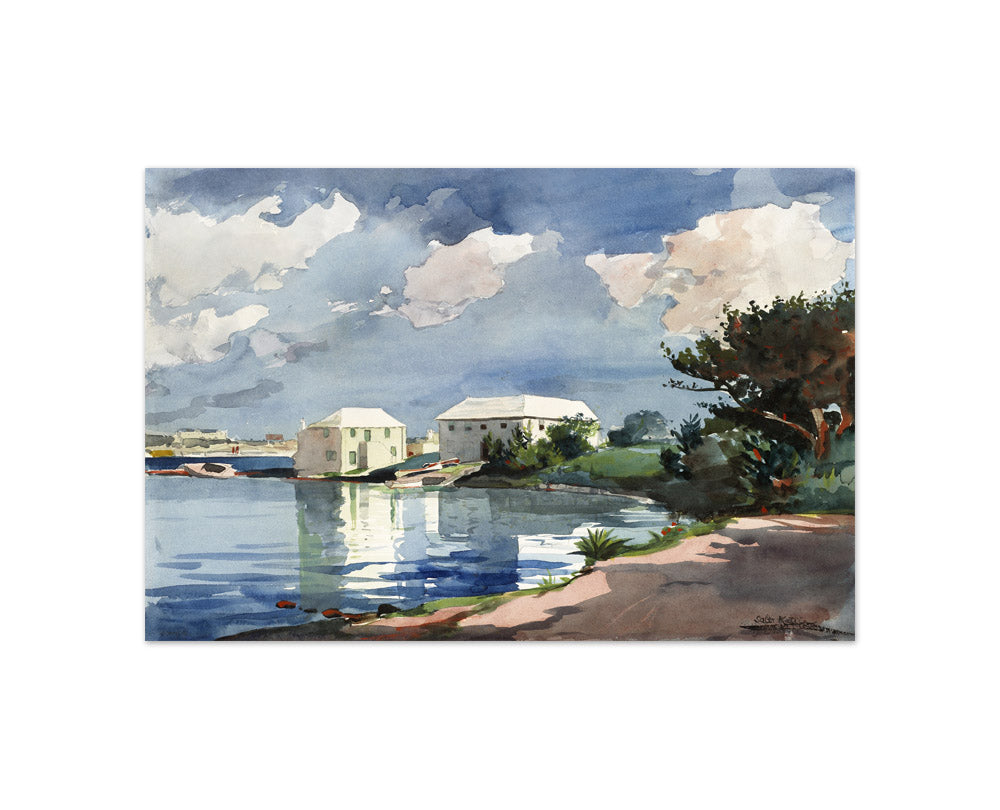 Winslow Homer - Salt Kettle, Bermuda - Compact / Full Bleed / No Frame