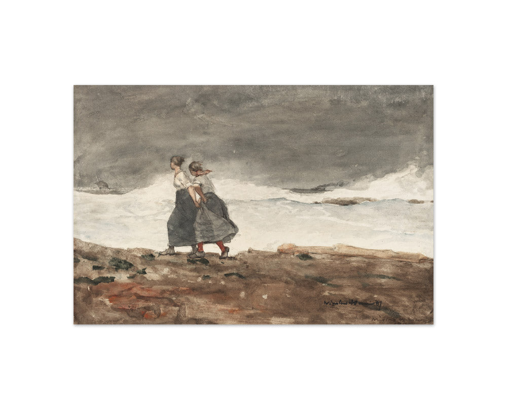 Winslow Homer - Danger - Compact / Full Bleed / No Frame