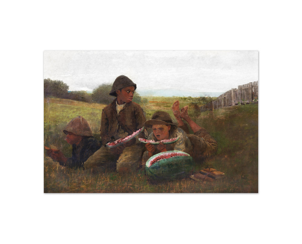 Winslow Homer - The Watermelon Boys - Compact / Full Bleed / No Frame