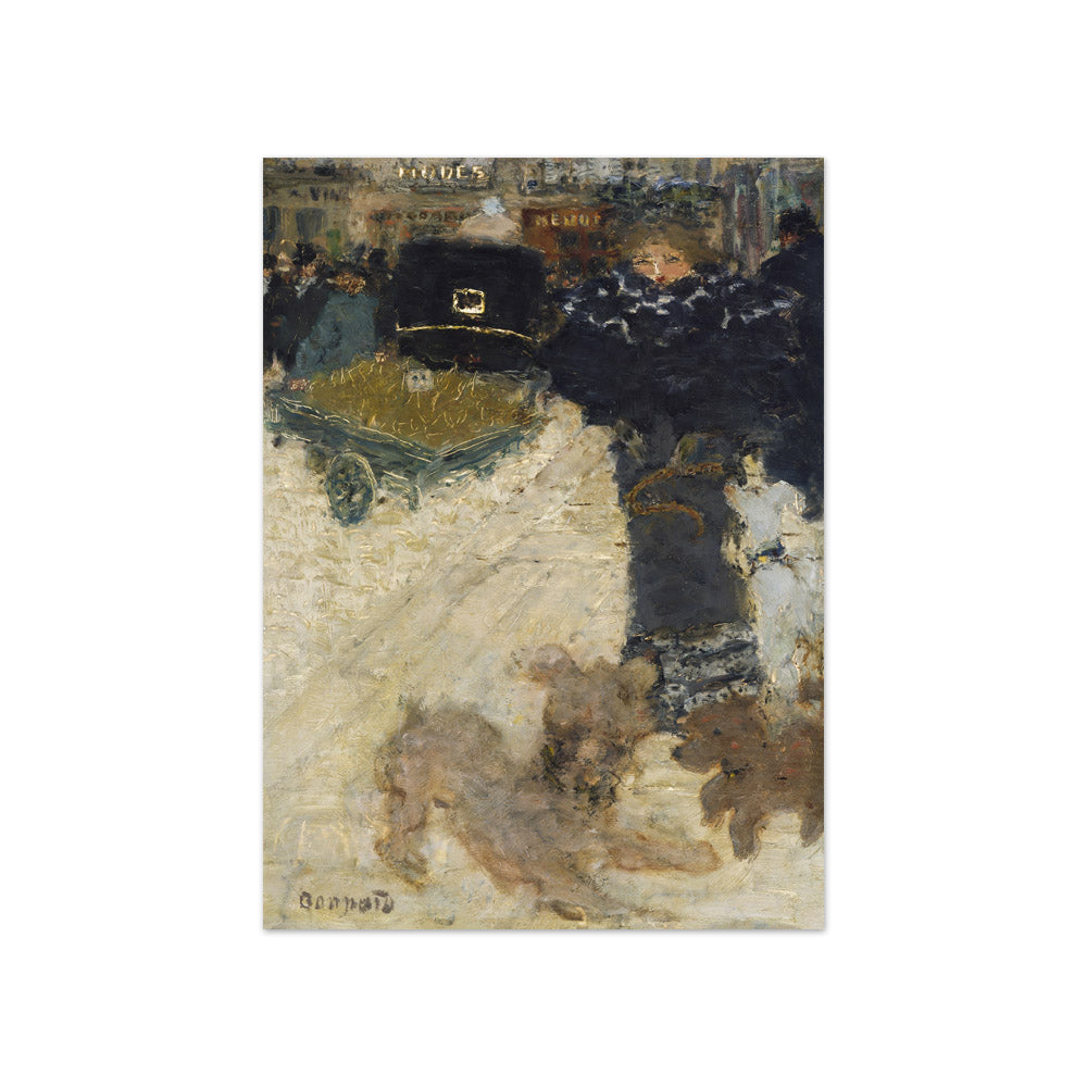 Pierre Bonnard - Street Scene, Place Clichy - Compact / Full Bleed / No Frame