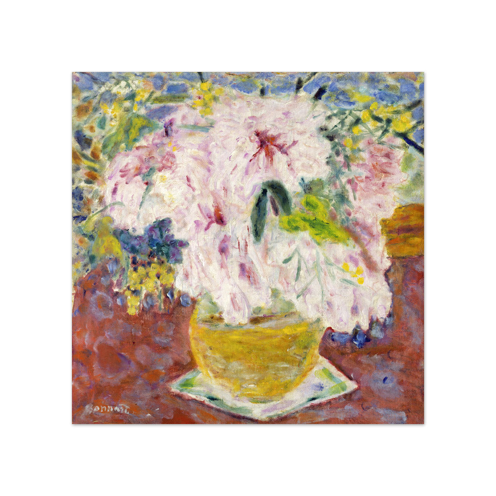 Pierre Bonnard - Pink Bouquet - Compact / Full Bleed / No Frame