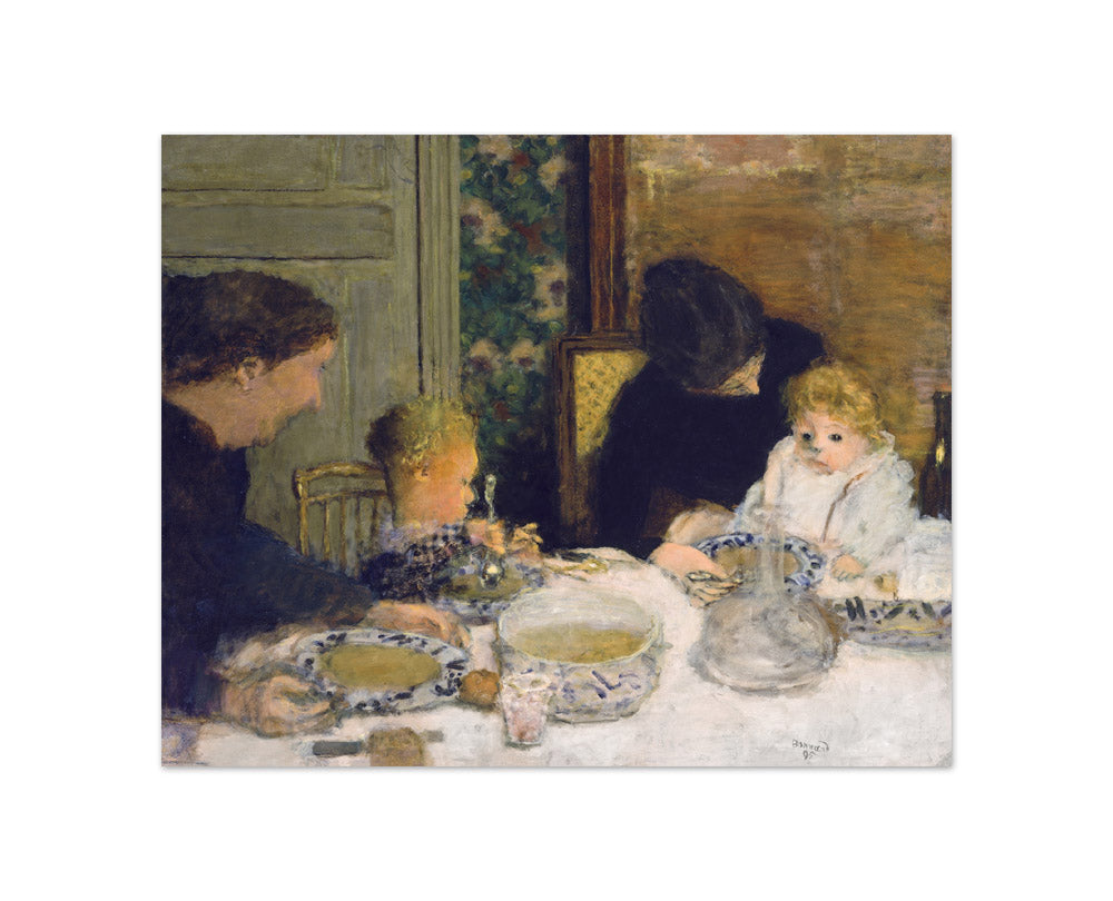 Pierre Bonnard - The Children's Meal - Compact / Full Bleed / No Frame