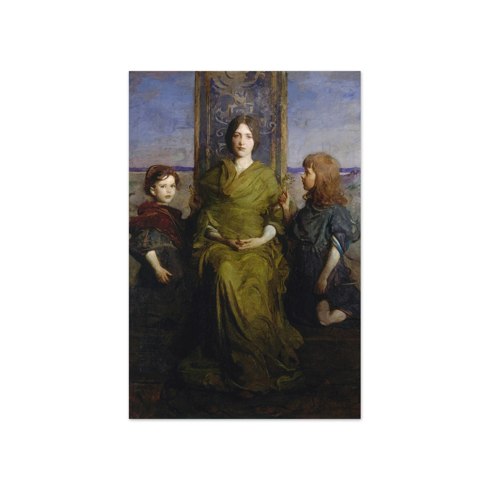 Abbott Handerson Thayer - Virgin Enthroned - Compact / Full Bleed / No Frame