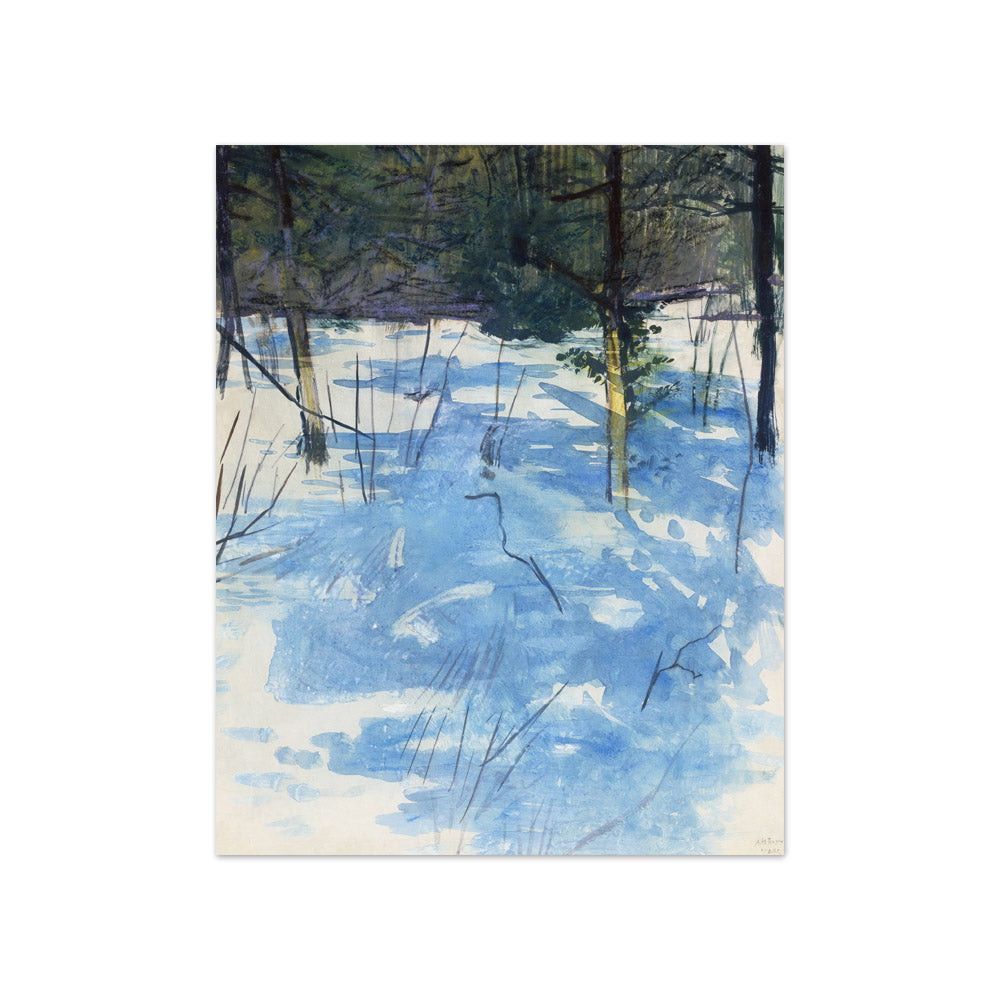 Abbott Handerson Thayer - Winter, Monadnock - Compact / Full Bleed / No Frame