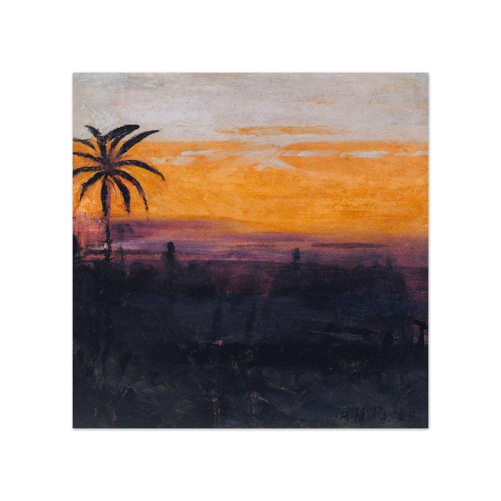 Abbott Handerson Thayer - The Sky Simulated by Red Flamingoes - Compact / Full Bleed / No Frame