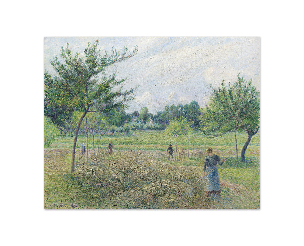 Camille Pissarro - Haymaking at Éragny - Compact / Full Bleed / No Frame