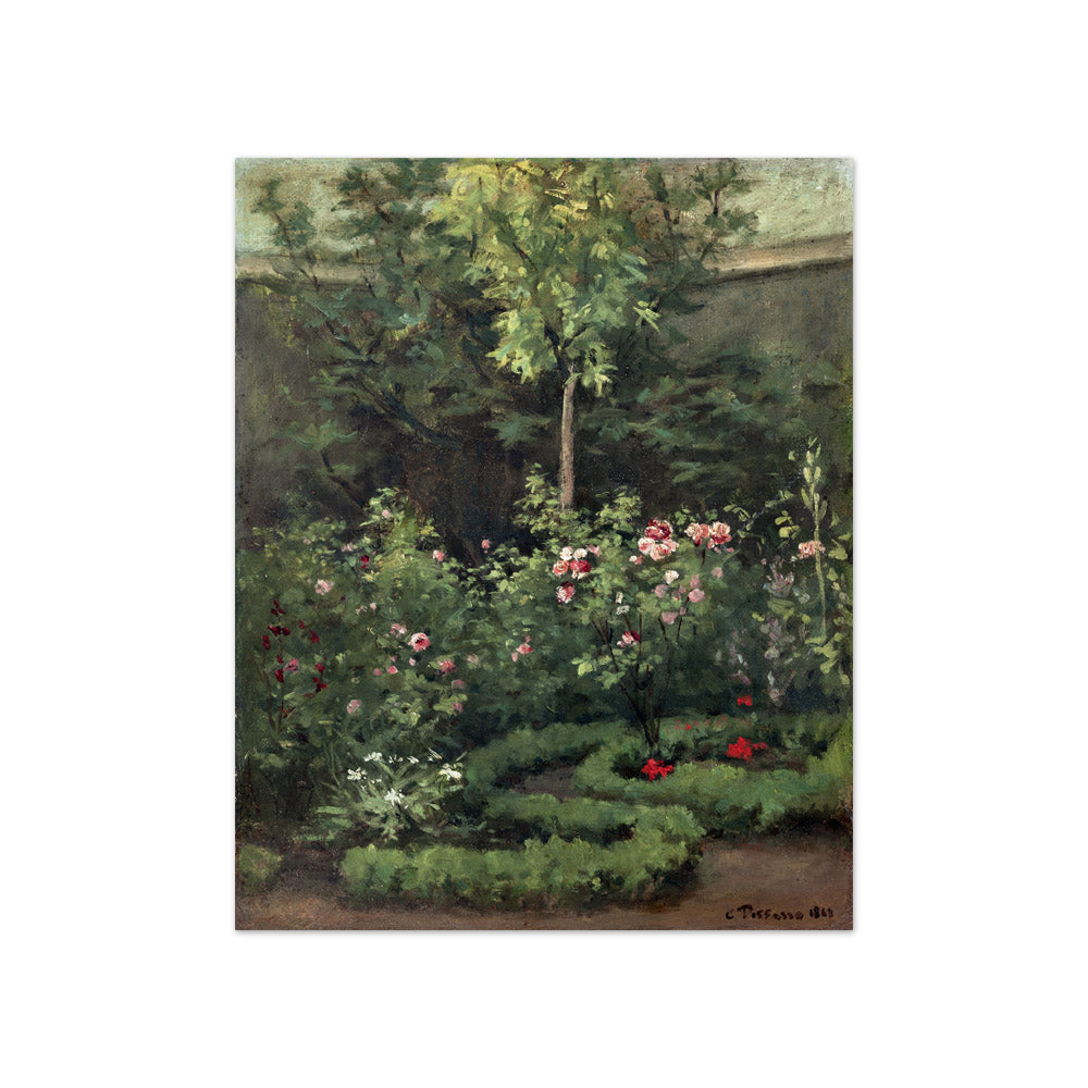 Camille Pissarro - A Rose Garden - Compact / Full Bleed / No Frame