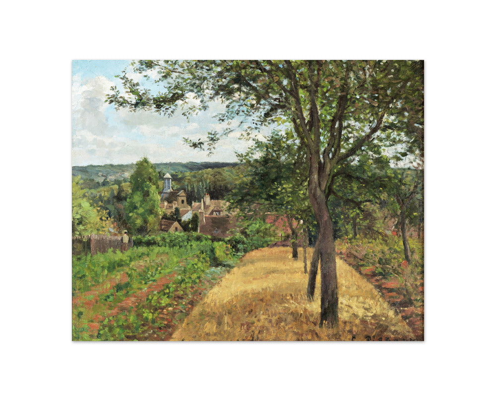 Camille Pissarro - Orchards at Louveciennes - Compact / Full Bleed / No Frame