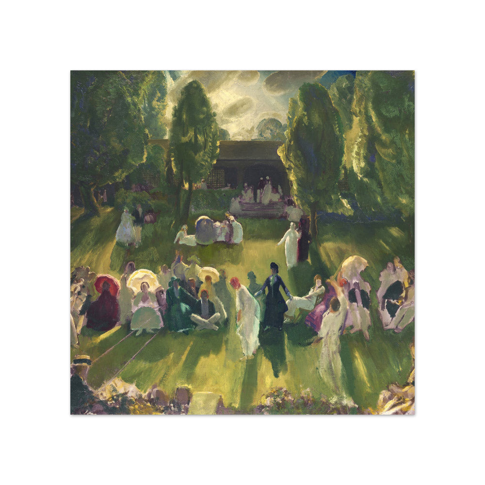 George Wesley Bellows - Tennis at Newport - Compact / Full Bleed / No Frame