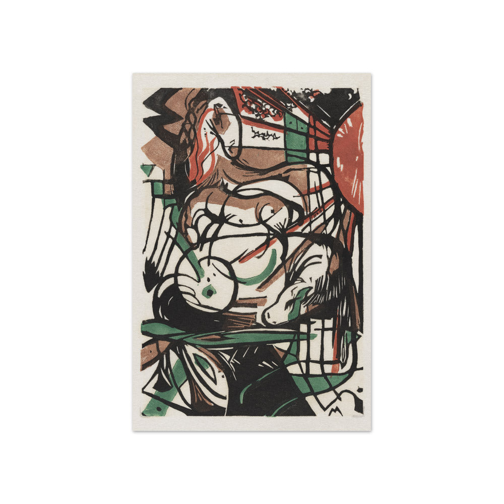 Franz Marc - The Birth of Horses - Compact / Full Bleed / No Frame